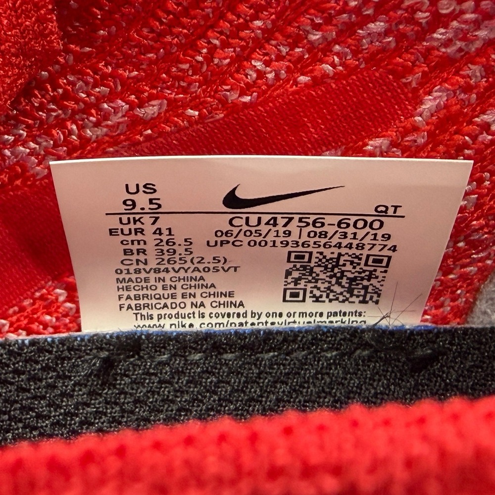 Nike Air VaporMax Flyknit 3 Running Shoes Women's 9.5‎ Track Red Magic Flamingo - Picture 13 of 13